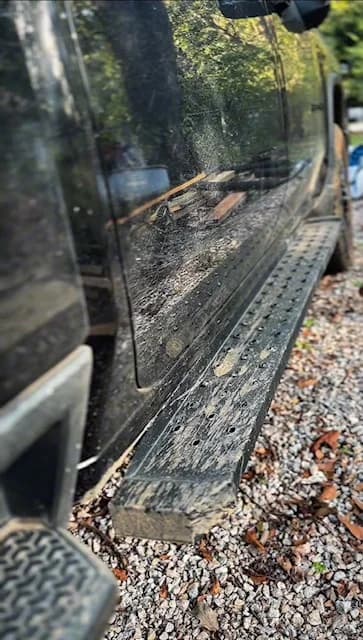 Toyota Tundra before full mobile detail in Taylors SC — CastroShines Mobile Detailing