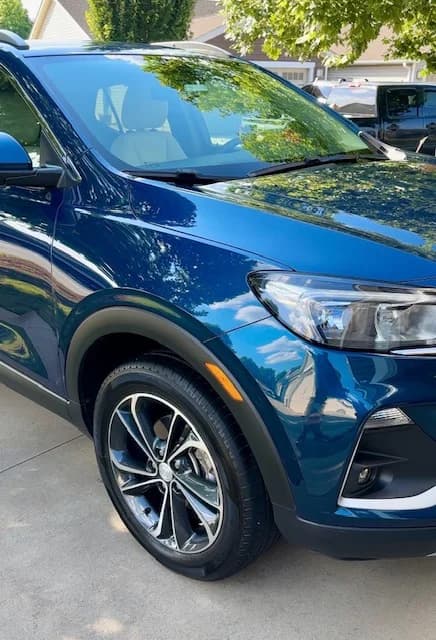 Car paint correction in Greenville SC — gloss restored after single-stage polish — CastroShines