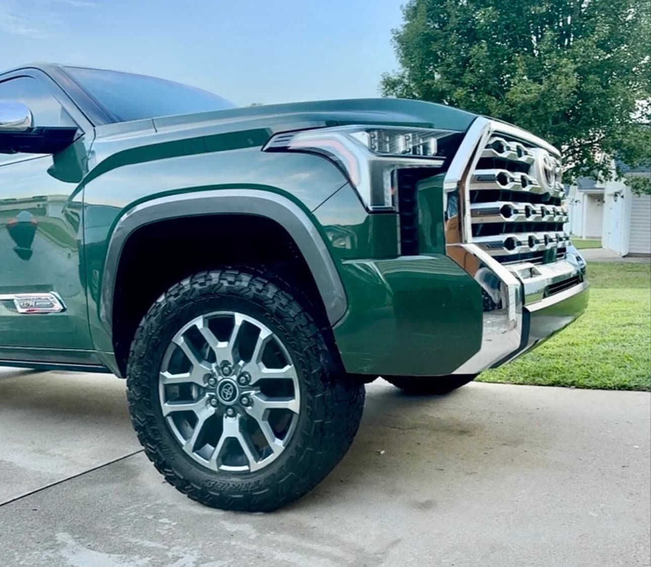 Toyota Tundra after mobile detail in Taylors SC — CastroShines Mobile Detailing