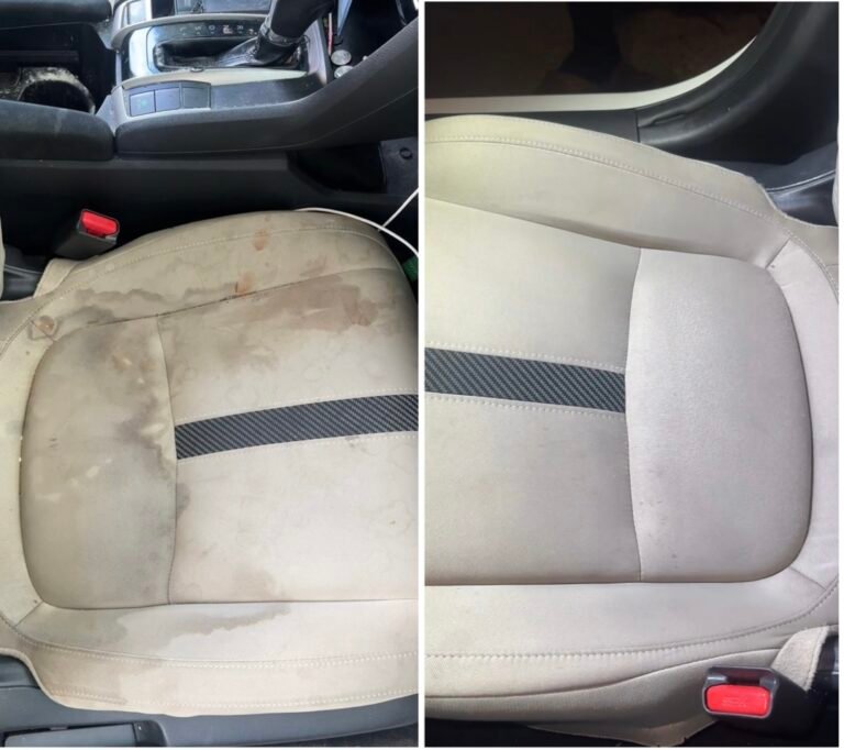 Mobile Detailing Packages seat restoration greenville