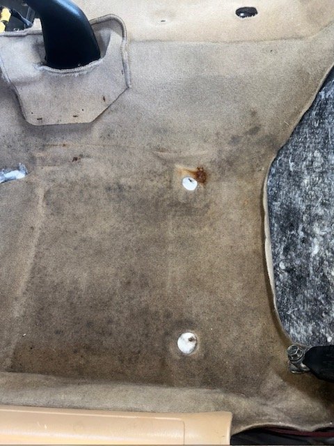 floor mat before